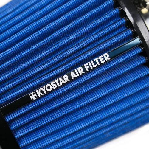 Miniatura 38 de KYOSTAR Filtro de aire universal de alto flujo de 3" (76 mm), entrada de aire frío de cono reutilizable, alto rendimiento, lavable, kit de aire seco