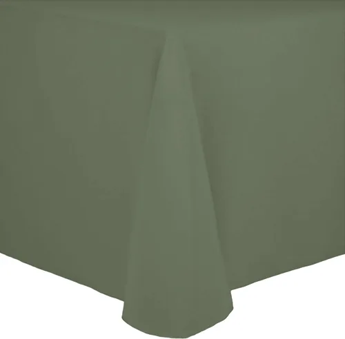 Miniatura 22 de Ultimate Textile Cotton-Feel - Mantel ovalado de poliéster hilado resistente a las manchas y a las arrugas, lavable a máquina, color berenjena, 1