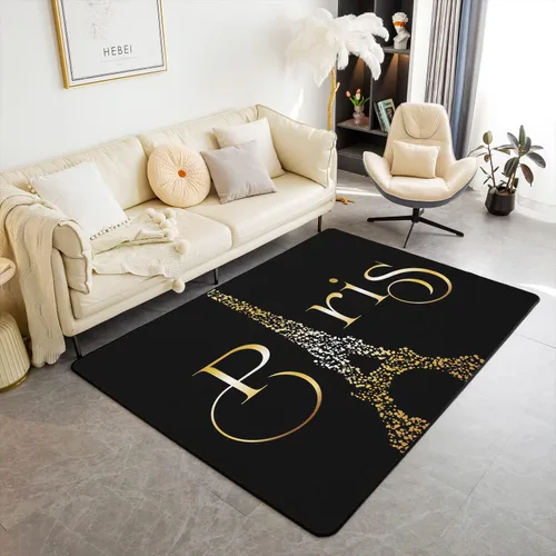 Miniatura 9 de Alfombra decorativa de 4 x 5 pies con diseño de cerdo y pollo y perro, alfombra de sala de estar de animales de granja para decoración rústica