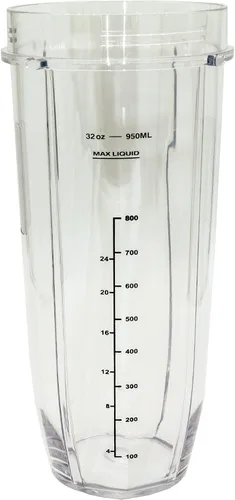 Blendin Tarro de repuesto compatible con Nutri Ninja Auto-iQ 1000W y Duo Blenders (taza de 32 onzas)
