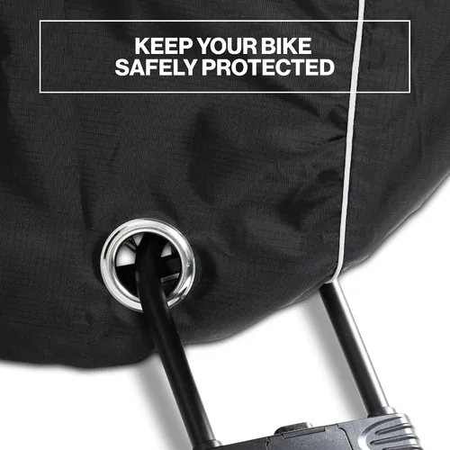 Miniatura 5 de Funda para bicicleta, impermeable para almacenamiento de bicicletas al aire libre para 1, 2 o 3 bicicletas. Material resistente Ripstop. 2 tipos