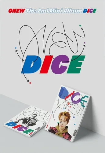 Miniatura 2 de SHINee ONEW - DICE, Photobook Ver. (Cubierta de dados con CD, Photobook, Pegatina, Tarjeta Especial, Tarjeta Foto, Beneficio de Preorder)