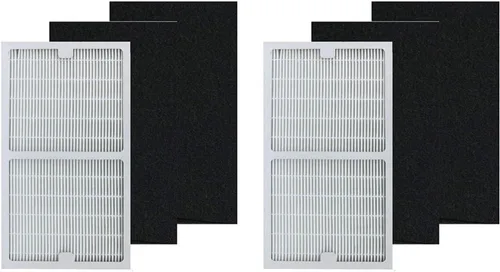 Miniatura 12 de Filtros HEPA B compatibles con purificadores de aire Idylis AC-2125, AC-2126, IAP-10-125, IAPC-40-140, IAP-10-150, IAP-10-050, modelo #IAF-H-100B, 2