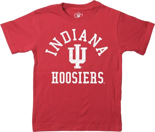 Miniatura 49 de Wes and Willy Camiseta de algodón orgánico de manga corta para niños de la NCAA rutgers scarlet knights rojo