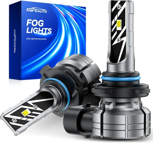 Miniatura 11 de Marsauto Bombillas antiniebla 9005 HB3 HB3U 9005XS 12 chips CSP, paquete de 2 M1 Blanco