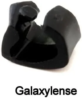 Miniatura 3 de Galaxy Clip - Kits de goma de repuesto compatibles con Oakley Si Ballistic M Frame 2.03.0 de color negro, Negro