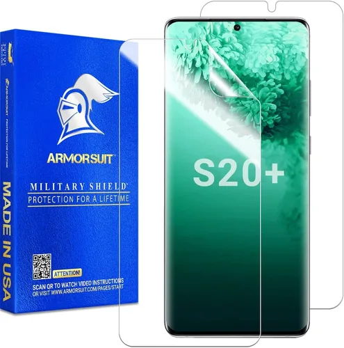Miniatura 8 de ArmorSuit MilitaryShield - Protector de pantalla diseñado para Samsung Galaxy S20 / S20 5G (6.2 pulgadas) (compatible con fundas) compatible