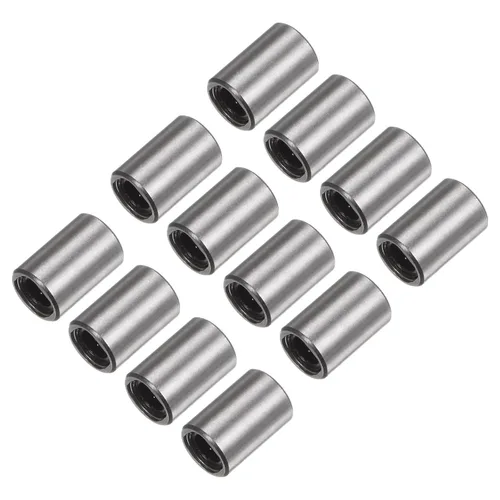 Miniatura 7 de uxcell 12 rodamientos lineales de bolas LM6UU, diámetro de diámetro de 0.236 in, diámetro exterior de 0.472 in, longitud de 0.748 in, rodamiento