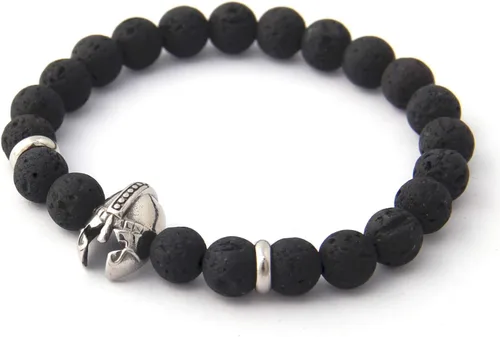 Miniatura 5 de BAVIPOWER Pulsera de cabeza de lobo hecha a mano, ajustable, de acero inoxidable, escandinavo nórdico, auténtica joyería vikinga, Metal