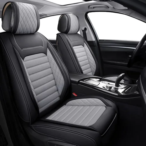 Miniatura 18 de Aierxuan Fundas de asiento delantero del conductor para automóviles, ajuste universal para Honda Toyota Hyundai Elantra Jeep Wrangler Liberty Acura