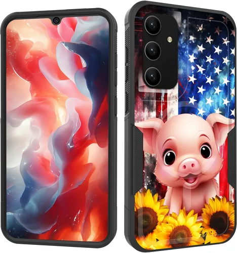 Miniatura 236 de Funda magnética para Galaxy A16 5G, [compatible con MagSafe] [protección contra caídas de grado militar] Funda resistente a prueba de golpes