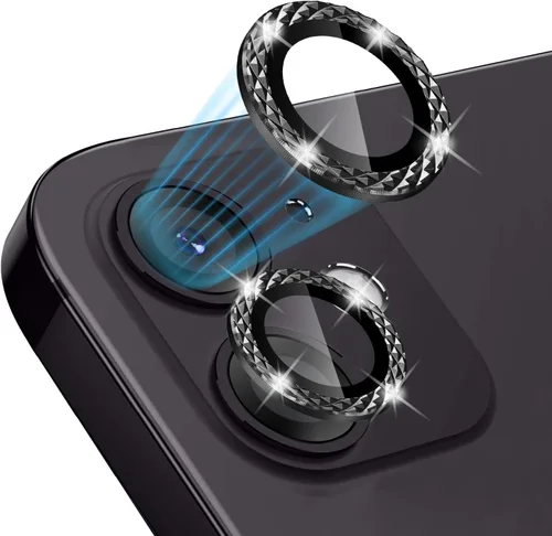 Miniatura 9 de Compatible con iPhone 12 mini (5.4 pulgadas)/iPhone 12 (6.1 pulgadas), accesorios para protector de lente de cámara, alta definición, antiarañazos