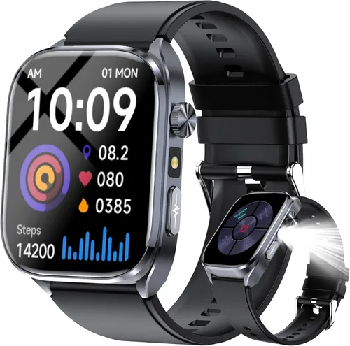 Reloj inteligente avanzado de salud para mujeres y hombres con monitoreo en tiempo real de la frecuencia cardíaca, calidad del sueño y niveles de