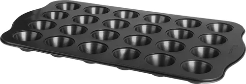 Miniatura 3 de Uniware Molde antiadherente para magdalenas con asas de gran tamaño, Horma Antiadherente para Muffins (6 tazas (pequeño))
