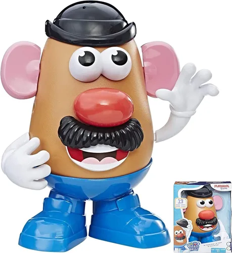 Mr Potato Head Toy para niños de 2 años en adelante, juego de 13 piezas con accesorios para juego creativo