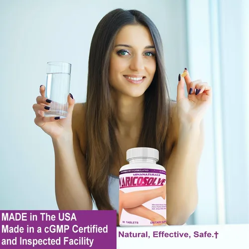 Miniatura 5 de VARICOSOLVE El suplemento natural para las venas de las piernas. 60 Tabletas