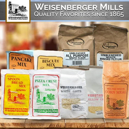 Miniatura 8 de Weisenberger Granos blancos molidos a la piedra, auténticos, antiguos, de estilo sureño, producto local orgulloso de Kentucky, sémola de harina