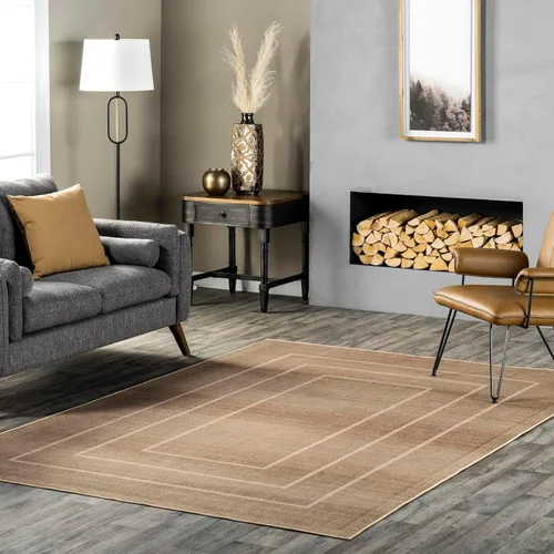 Miniatura 23 de nuLOOM Kasie Natural - Alfombra de 5 x 8 pies, lavable a máquina, antideslizante, para sala de estar, dormitorio, habitación de los niños, 2-Natural