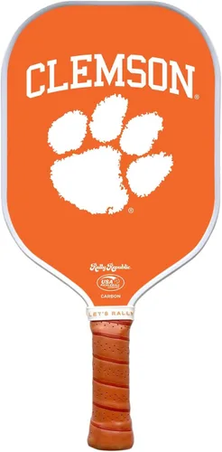 Miniatura 90 de Raqueta de pickleball colegial oficialmente licenciada - Raqueta aprobada por la Asociación de Pickleball de EE. UU. - Núcleo de nido de abeja Texas