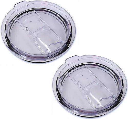 Miniatura 13 de 2 Tapas de Repuesto para Vasos de Acero Inoxidable de 30oz - Solo Reemplaza la Tapa con un Diámetro Superior de 3.91 Pulgadas