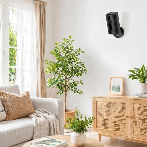 Miniatura 5 de 2 unidades de soporte de pared adhesivo para cámara interior (1ª generación y 2ª generación), dos formas de fácil instalación con cinta fuerte