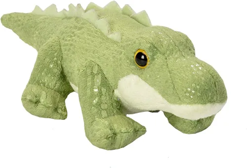 Miniatura 6 de Wild Republic Pocketkins - Aligátor ecológico, animal de peluche, 5 pulgadas, hecho de materiales reciclados, respetuoso con el medio ambiente