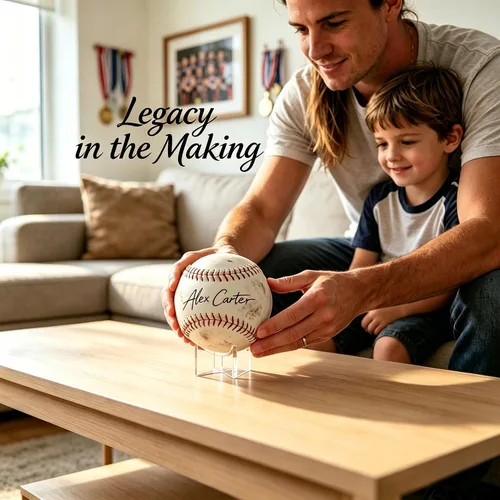 Miniatura 5 de Paquete de 4/8 soportes de baloncesto acrílicos, soporte de exhibición para béisbol firmado, baloncesto, fútbol, voleibol y softbol, soporte