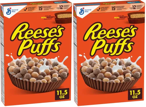 Miniatura 15 de Reese's, - Cereales de mantequilla de maní para el desayuno, 11.5 onzas