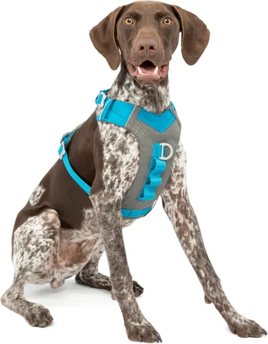Miniatura 17 de Arnés para perro Kurgo Journey Air - Ajuste seguro para perros activos - Pecho acolchado - Tela Ripstop ligera - Malla transpirable - Borde Rojo