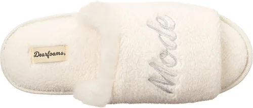 Miniatura 5 de Dearfoams Pantuflas de espuma viscoelástica para mujer