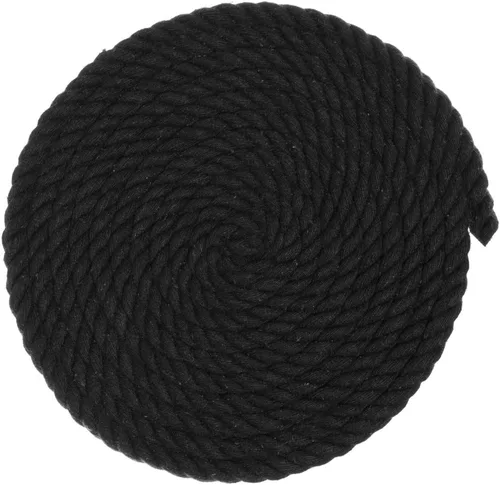 Miniatura 68 de West Coast Paracord - Cuerda de algodón natural trenzada de 3 hebras, 1/4, 1/2, 5/8, 3/4 y 1 pulgada de diámetro, 10, 25, 50, 100 pies Escala