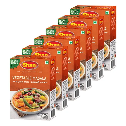 Miniatura 293 de Shan Korma Recipe and Seasoning Mix 1.76 oz (50g) - Spice Powder for Traditional Meat in Yogurt Sauce - Suitable for Vegetarians - Airtight Bag in a
