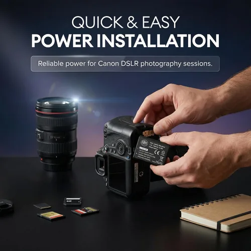 Miniatura 9 de BM Premium Paquete de 2 baterías LP-E10 y cargador de batería para Canon EOS Rebel T3, T5, T6, T7, T100, Kiss X50, Kiss X70, EOS 1100D, EOS 1200D
