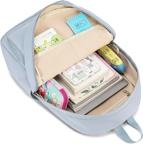 Miniatura 95 de Bluboon Juego de mochila para adolescentes, mochila escolar para niñas, lonchera y lápices, bolsas para estudiantes, 3 en 1, rosa-3 juegos, Escuela