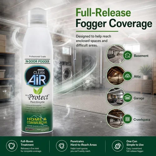 Miniatura 3 de DWD2 Protect™ Home & Commercial Tratamiento de Moho a Base de Plantas Eliminador de Olores de Moho con Nebulizador - Solución ecológica para un
