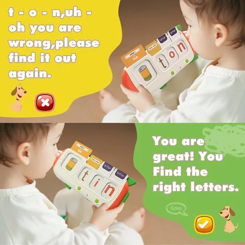 Miniatura 4 de Tarjetas didácticas parlantes del alfabeto y juegos de matemáticas para niños de 2 a 8 años, juguetes de terapia del habla, juguetes de aprendizaje