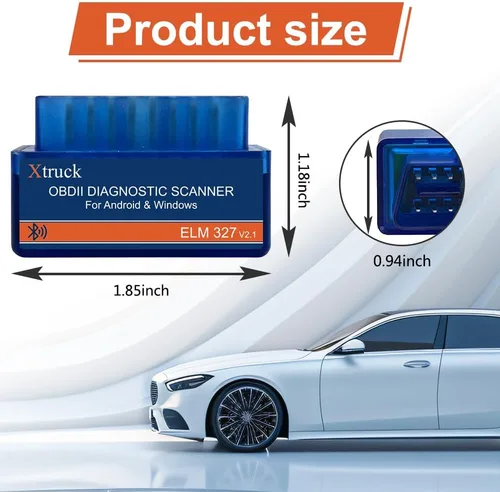 Miniatura 8 de ELM327 OBDII - Escáner de diagnóstico automático para coche, escáner OBD2 Bluetooth OBDII, herramienta de diagnóstico OBDII, lector de código