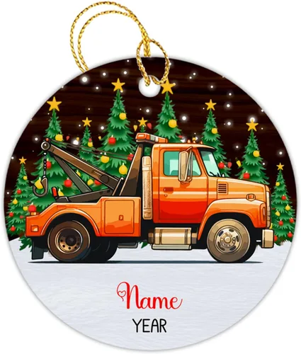 Miniatura 19 de Adorno de Navidad de ambulancia 2023, adorno de ambulancia personalizado con nombre y año, adorno paramédico personalizado, decoración colgante
