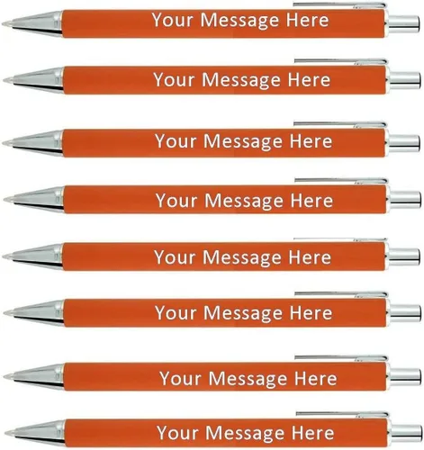 Miniatura 7 de SyPen Personalizado con tu logotipo personalizado o bolígrafo de texto, paquete de 100 bolígrafos de metal para marketing, fiestas y eventos