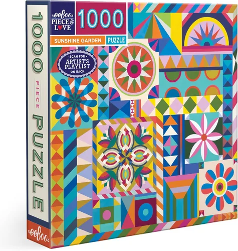 Miniatura 14 de eeBoo Rompecabezas de 1000 piezas, rompecabezas de pueblo pesquero sueco para adultos, cuadrado de 23 x 23 pulgadas, fabricado con tablero reciclado