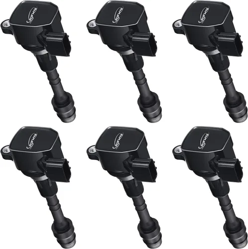 Miniatura 45 de BDFHYK Paquete de Bobina de Encendido UF350 y Bujías de Iridio 4505 Compatibles con Nissan 2002-2006 Altima 2002-2006 Sentra L4 2.5L Juego de 4