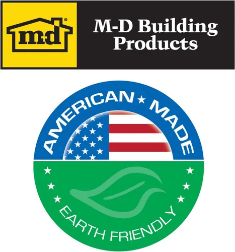 Miniatura 2 de Tiras de sello de goma para todo clima EPDM P Sección de goma - MD Building Products 02576