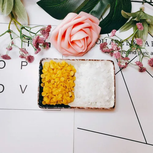 Miniatura 4 de TooGet Gránulos de cera de abeja amarilla pura, cuentas de cera de abejas naturales, pastillas de cera de abejas, calidad premium, grado cosmético