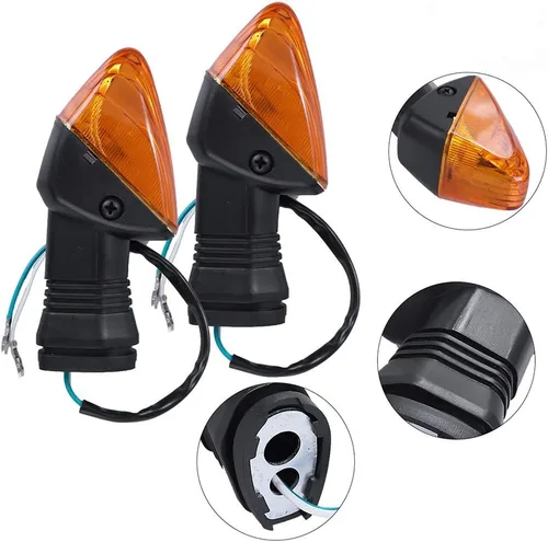 Miniatura 7 de Reemplazo de luces indicadoras de giro delanteras y traseras para motocicleta KAWASAKI ZX-6R ZX-6RR KLE500 KLE 650 KLR650 Z750S