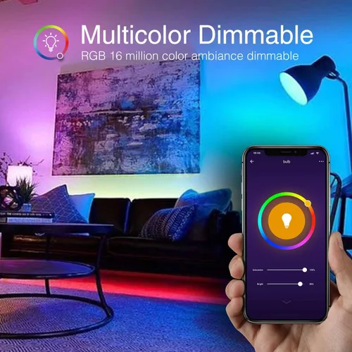 Miniatura 2 de Beantech - Bombilla inteligente, bombillas WiFi, bombilla que cambia de color, bombillas inteligentes funcionan con Alexa y Google Assistant