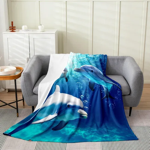 Miniatura 59 de Erosebridal Hammerhead Shark Flannel Blanket 40x50 Marine Life Fuzzy Plush Throw for Sofa Couch Hammerhead Shark Lover Gifts Ocean Sealife Fleece