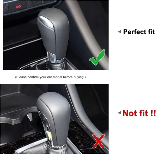 Miniatura 2 de Compatible con Mazda CX-5 CX-9 CX-3 6 3 Accesorios Cubierta de la perilla de la palanca de cambios del coche, tapa de ajuste de panel de engranajes