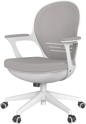 Miniatura 6 de Mid Back Back Free Flex Seat with Adjustable Arms and Multi Function and Seat Slider, Black Managers Chair(E)