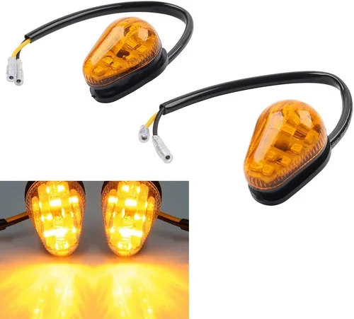 Miniatura 2 de GZYF Intermitente de luz intermitente de repuesto para Yamaha FZ-09 2014-2020, FZ-07 FJ-09 2015-2020, FZ-03 FZ-10 XSR700 XSR900 2016-2020, FZ-25