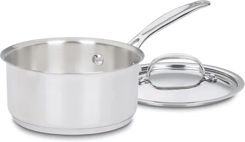Miniatura 4 de Cuisinart 719-16 - Colección de utensilios de cocina de 1.5 cuartos de galón Chef's-Classic-Stainless-Cookware-Collection, cacerola con tapa